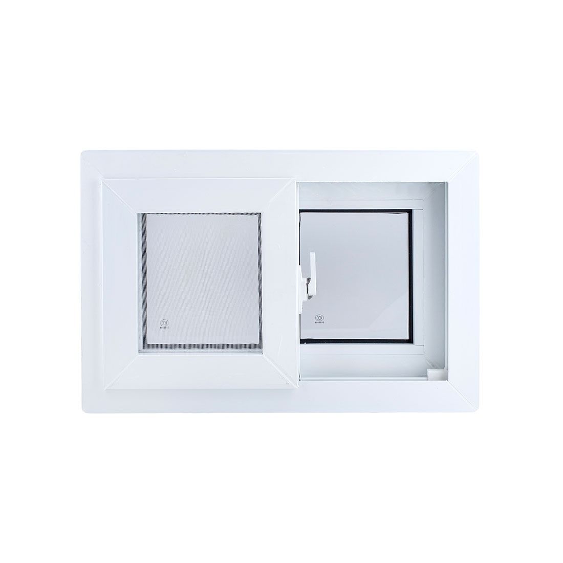 Ventana Vidrio Marco Pvc 6mm-40x60cm