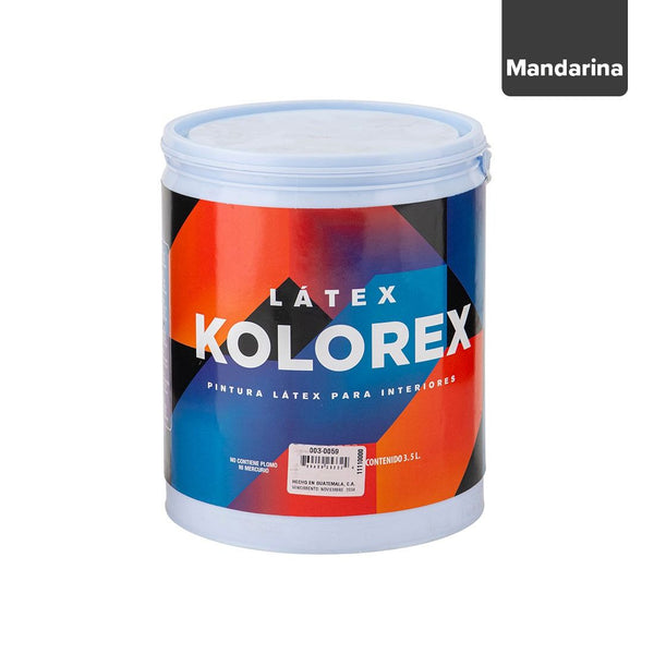 Pintura Mandarina Interior Kolorex 1gl