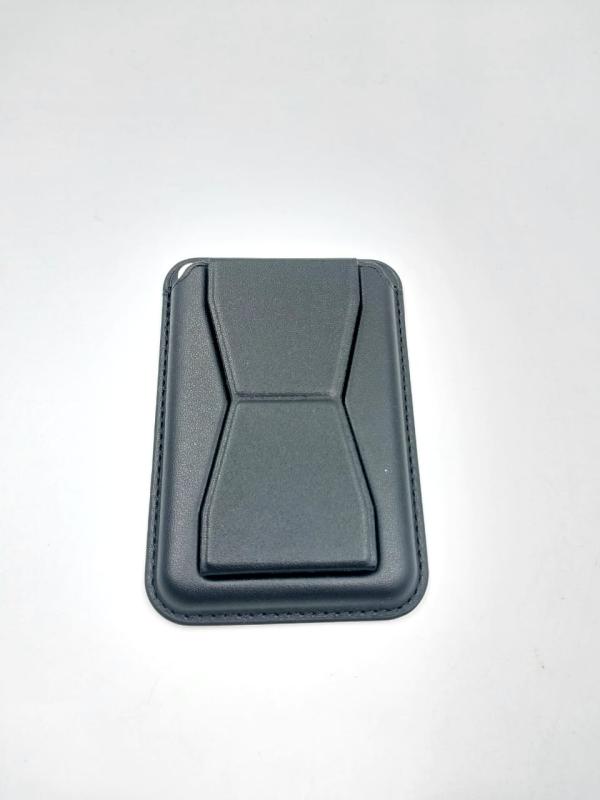 Wallet Magsafe Cuero Negro