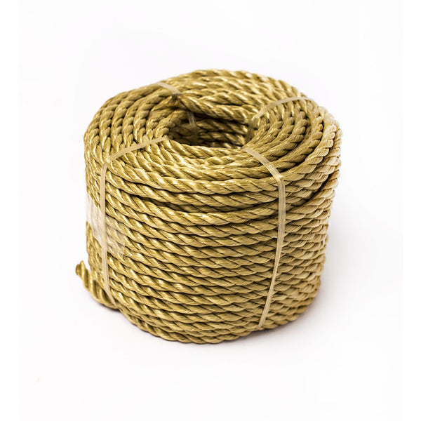 Cuerda Multiuso Triple Hebra Plástica 30mx6mm