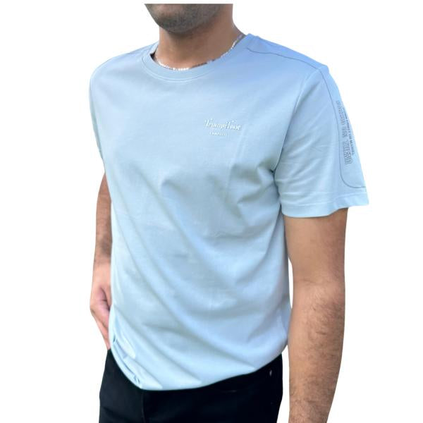 Camisa Punto Based On Thenr Celeste Claro S