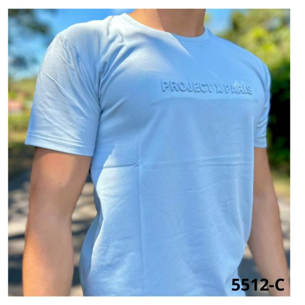 Camisa Punto Celeste M