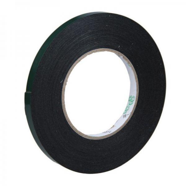 Cinta Adhesiva Doble Cara Sunshine 3M 3MM Negra