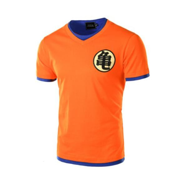 Camisa Punto Dragon Ball Goku Naranja M