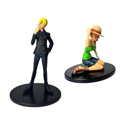 Figuras One Piece Dramatic Show Vol.2 – Nami & Sanji (Colección 15cm)