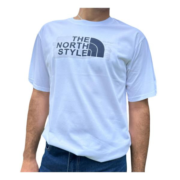 Camisa Punto The North Style Blanco S