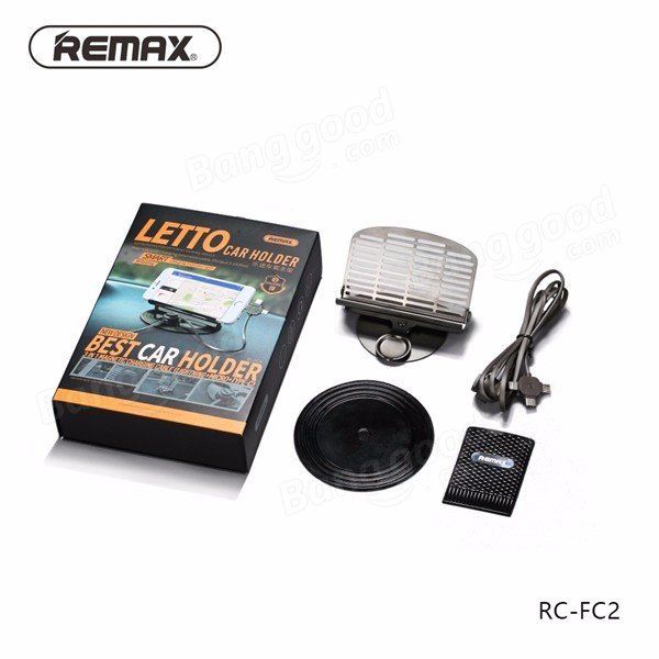 Holder Para Carro RC-FC2 R-letto Remax Plateada
