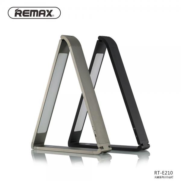 LAMPARA LED RL-E210 TABLET REMAX NEGRA