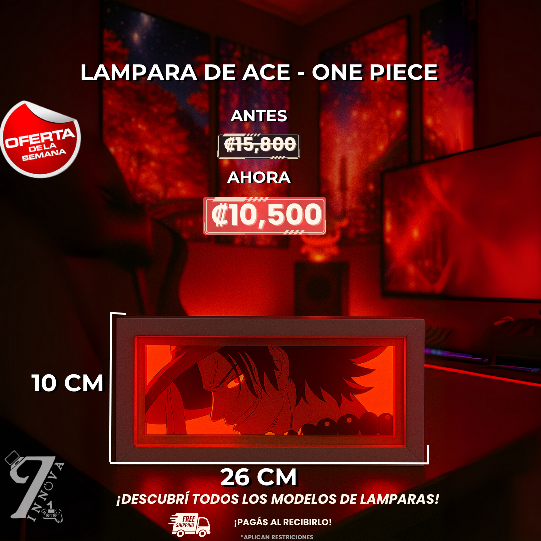 🌟 Lámparas LED de Anime – ¡Iluminá tu pasión!