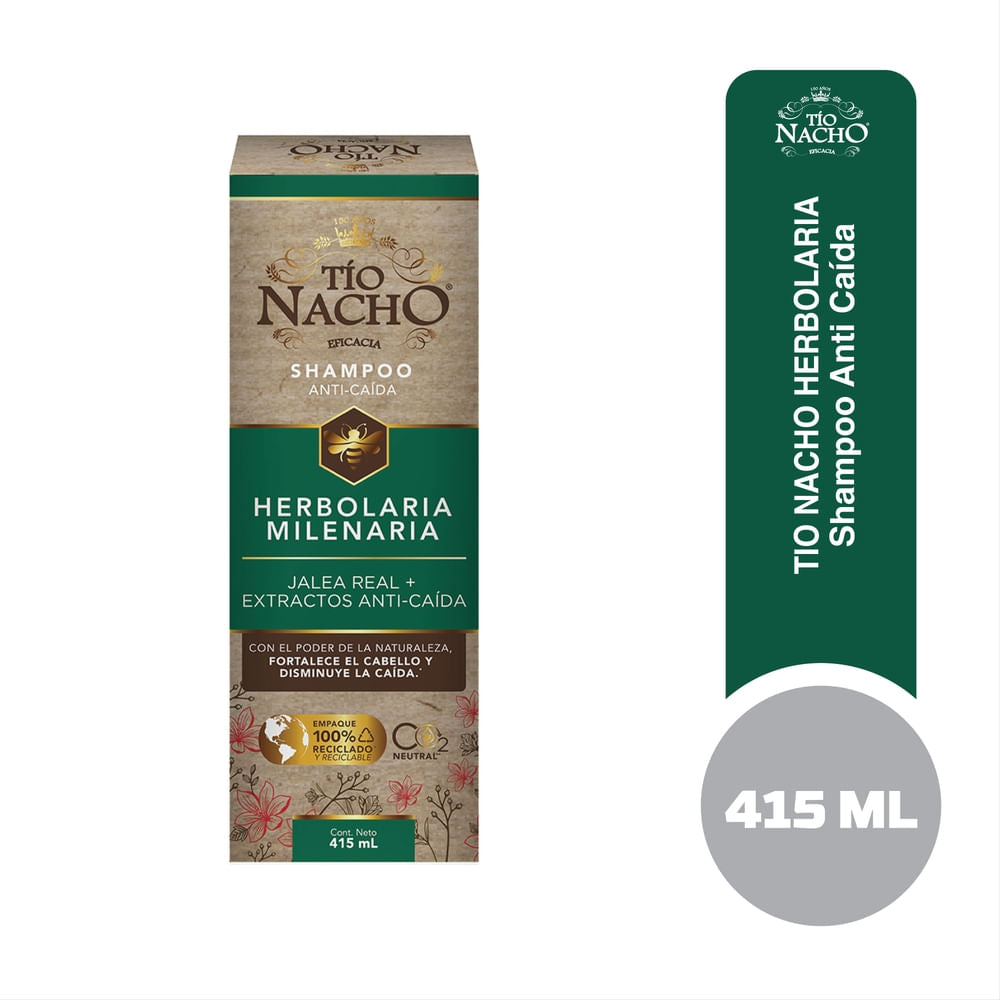 Shampoo Tío Nacho Anticaída Herbolaria -415ml