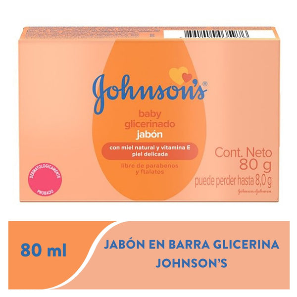 Jabón Baby Barra Glicerina - 80 G