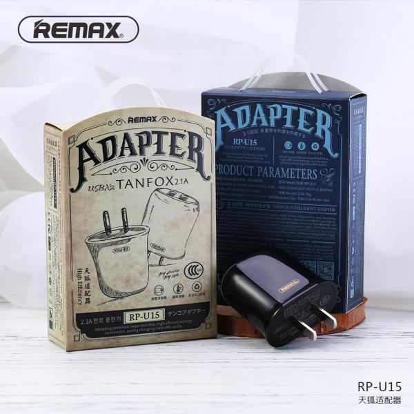 CARGADOR CUBO CASA RP-U15 TANFOX REMAX NEGRO