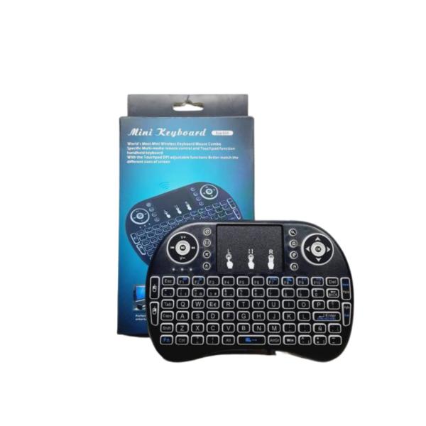 Control Universal Televisor Pantalla Smart Tv Mini Teclado Y Mousepad