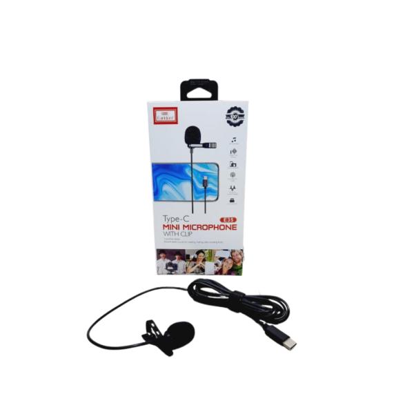 Microfono De Solapa Earldom Conector Tipo C Et-E35