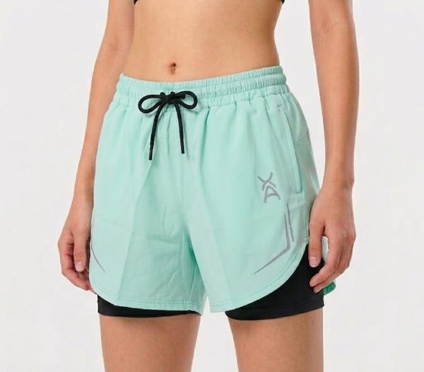 Pantaloneta Deportiva De Mujer Menta S