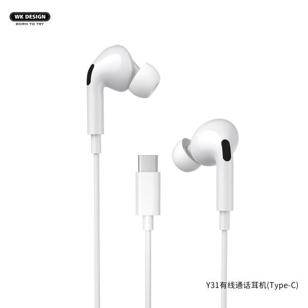 Audifonos Tipo C Modelo Y31
