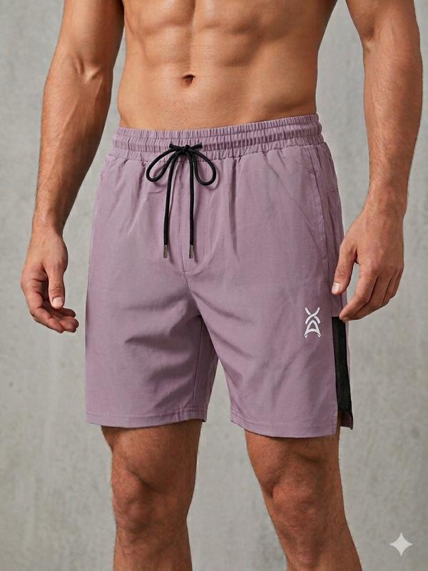 Pantaloneta Deportiva Morada S