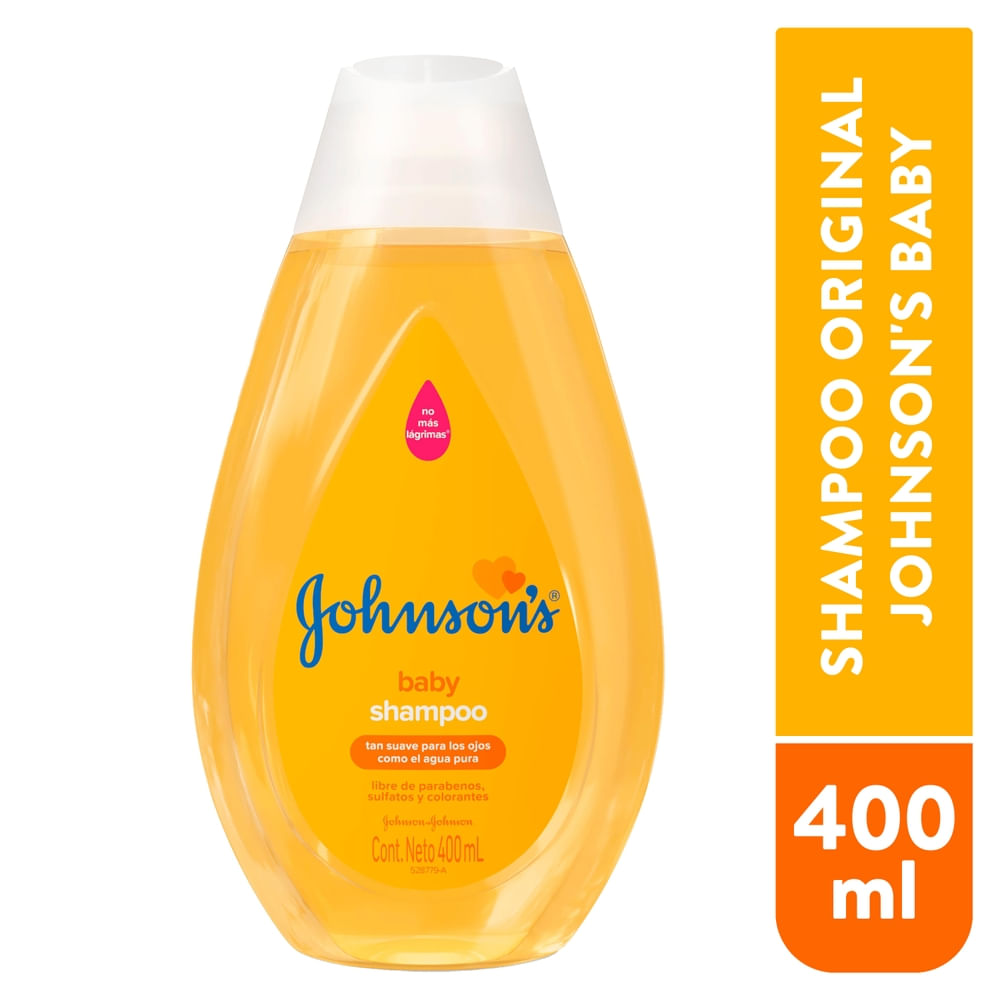 Shampoo Bebé Johnson's Original - 400 Ml