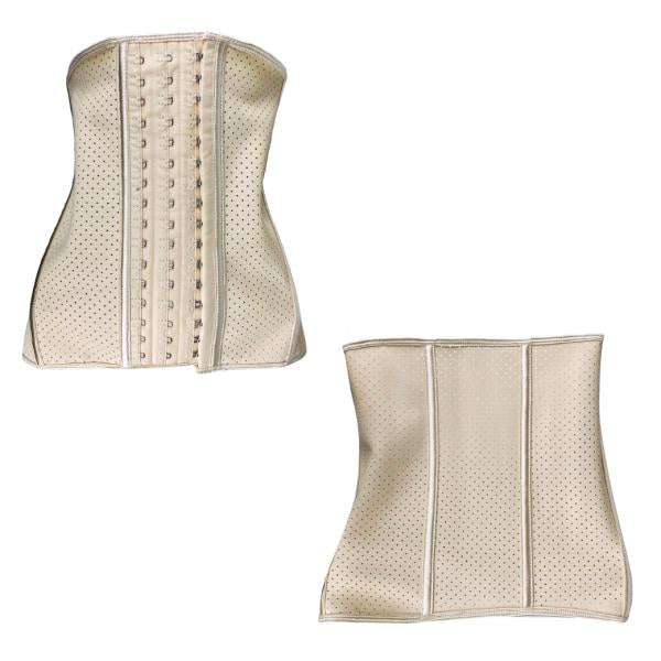 Faja Para Control De Abdomen Y Espalda - Beige S S