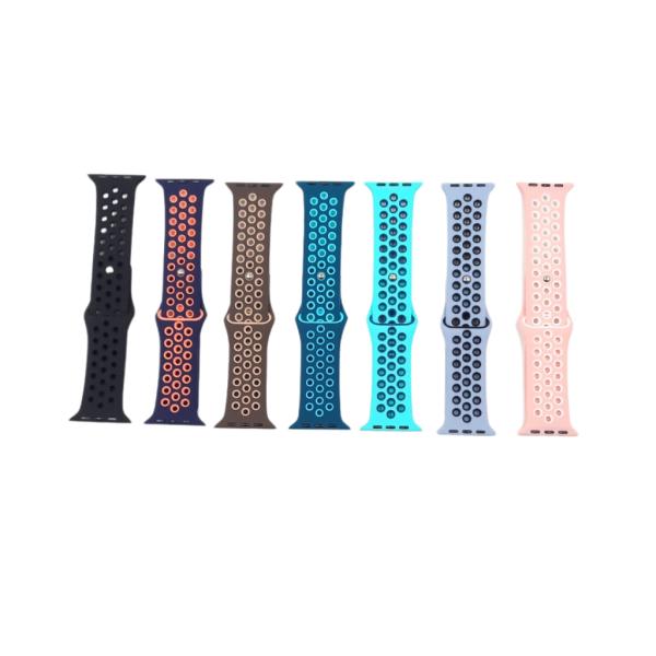 Banda Para Reloj Diseño Mariposas 38-41 Mm/Dorado