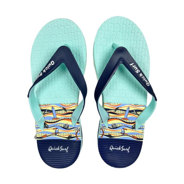 Sandalia De Mujer Color Celeste/Azul 36