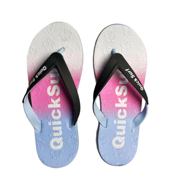 Sandalia De Mujer Color Celeste/Rosado/Blanco 36