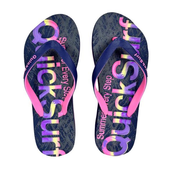 Sandalia De Mujer Color Negro/Morado 36