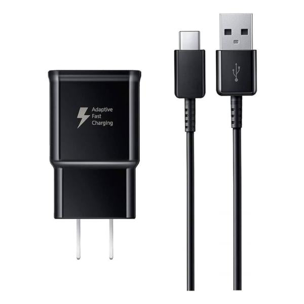 Cargador Completo Tipo C A Tipo C S8 15W Samsung 1.1 "M" Negro