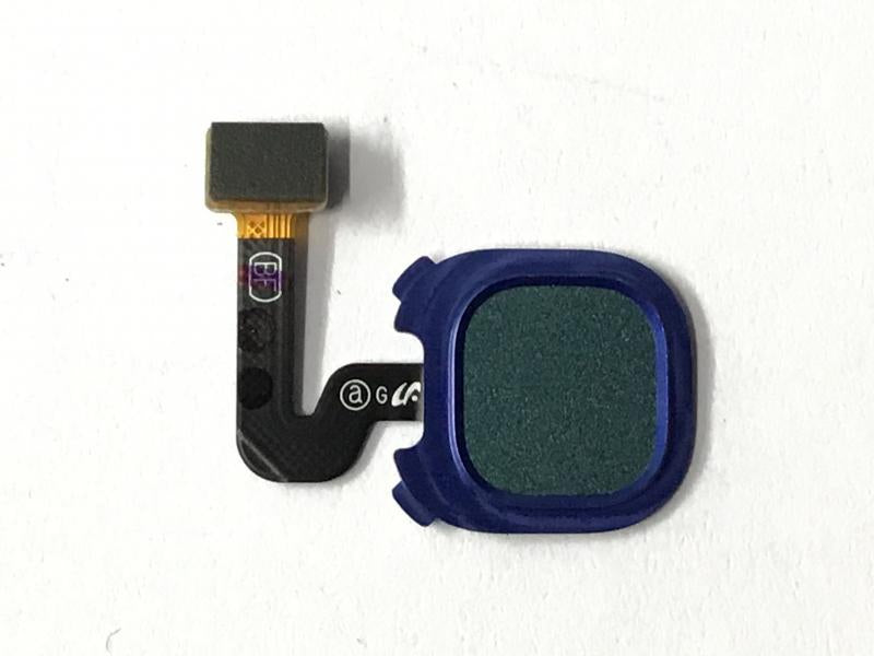 FLEX BOTON HOME CENTRAL HUELLA DIGITAL SAMSUNG GALAXY A9 2018 A920 ORIGINAL AZUL