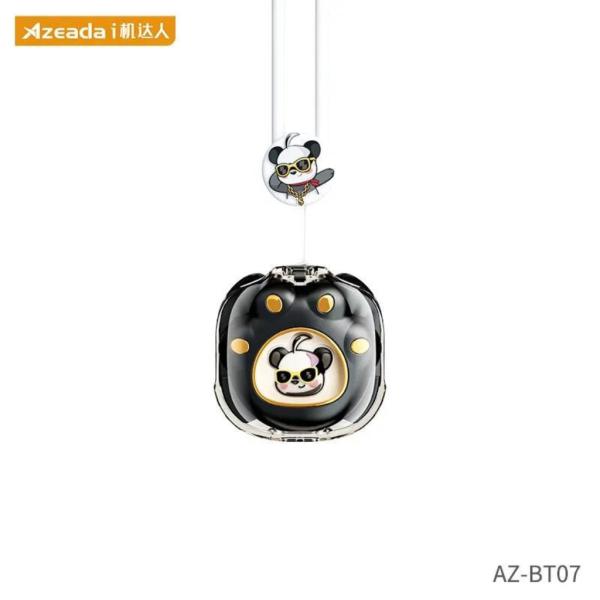 Audifonos Inalambricos Bluetooth Modelo Az-Bt07 Azeada Negro