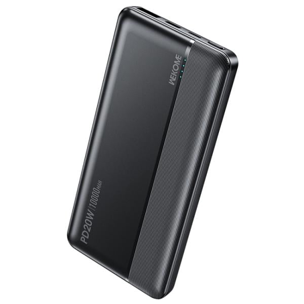 Bateria De Emergencia 10000Mah 20W Modelo Wp-03 Negro