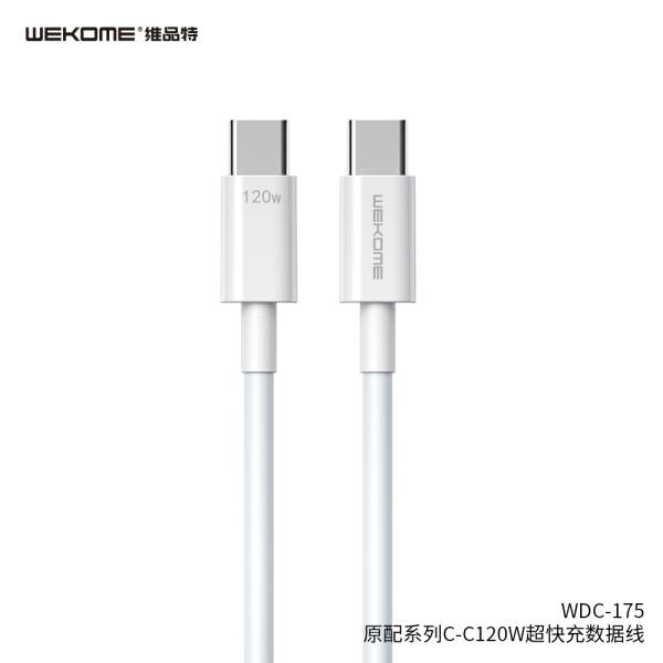 Cable Tipo C- C   Wdc-175 120W Wekome