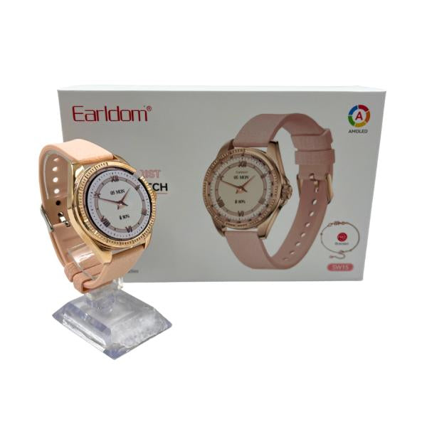 Reloj Inteligente Smart Watch Et-Sw15 Earldom Rosado