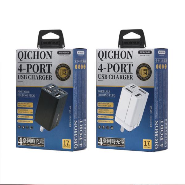 Cubo Cargador Wp-U73 Wk Desing Negro