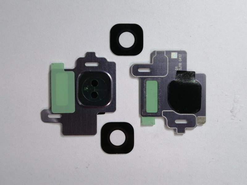 Lente Camara Samsung Galaxy S8 G950 Gris Con Marco
