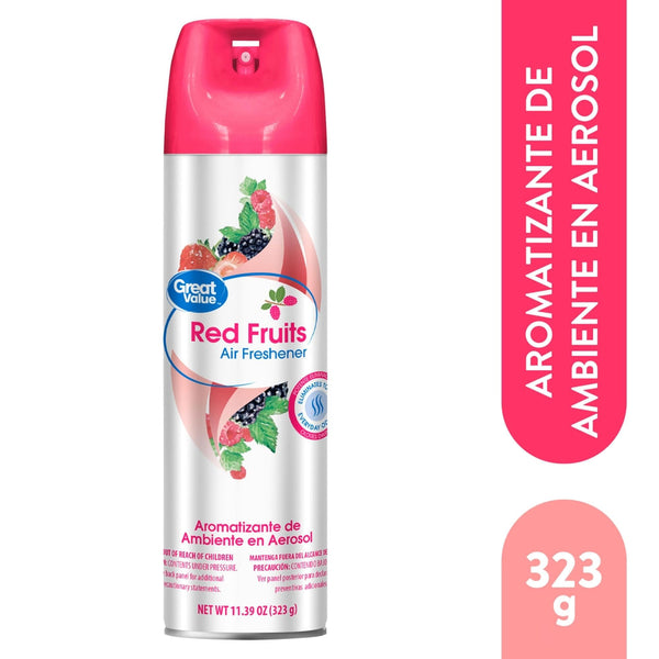 Aromatizante Great Value Aroma Frutos Rojos - 323 G