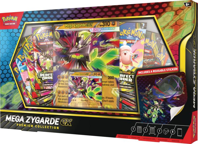 Pokemon TCG Mega Zygarde EX Prem COL ENG
