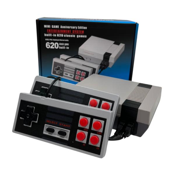 Consola Retro De Video Juego + 620 Juegos Nes