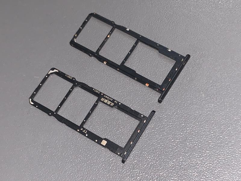 Juego Bandeja Dual Sim Micro Sd Huawei Y7 Prime 2019 Negra