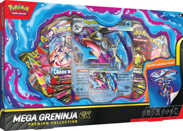 Pokemon Tcg Mega Grenij Ex Prem Col Spa
