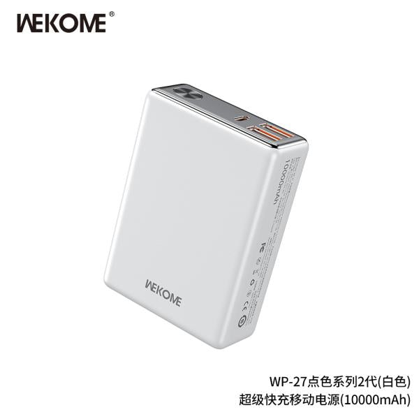 Bateria De Emergencia Wp-27 Serie Dianse 10000Mah Blanco
