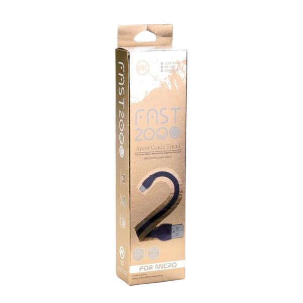 Cable Usb Micro Modelo Wdc-023 2M Wk Negro