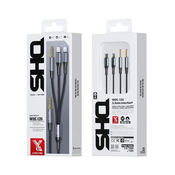 Cable Usb Multiplataforma Wdc-135Th Wk Desing