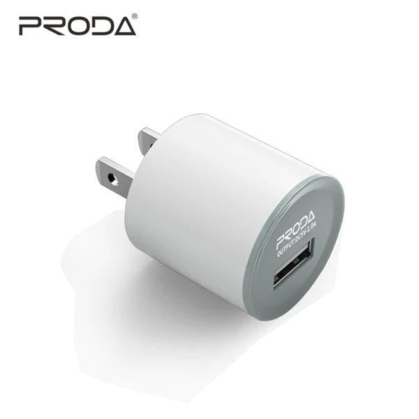 Cubo Cargador Usb  Modelo  Rp-U13 Proda Blanco