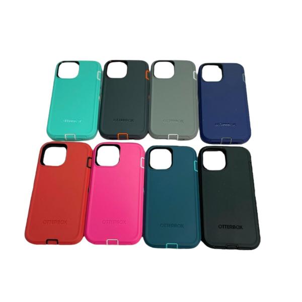 Estuche Otter Box Defender Iphone 15 Menta