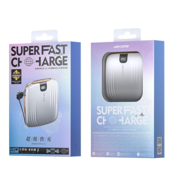 Bateria De Emergencia Modelo Wp-211 10000Mah