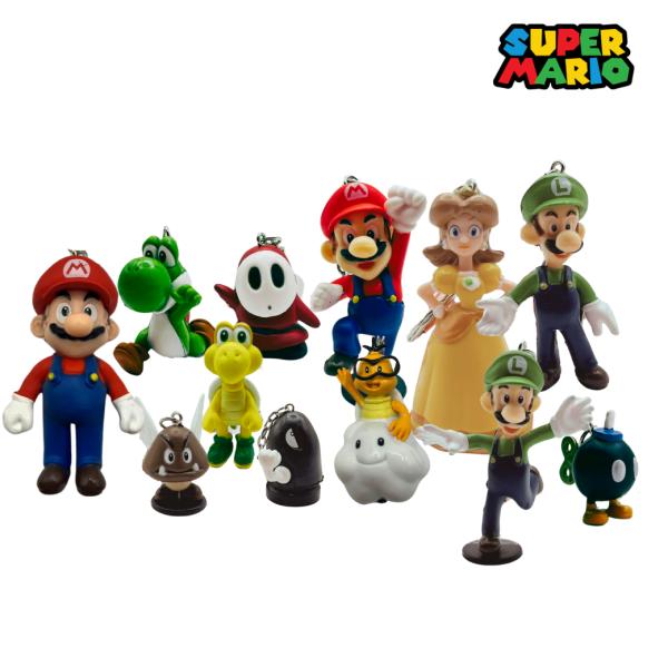 Set De Llaveros Mario Bros