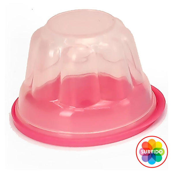 Cross -gelatineros (5.7 Oz/185 Ml) Guateplast Pa Gelatina /set 4 Surtido 0