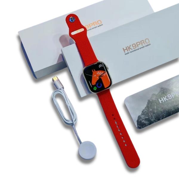Reloj Inteligente Modelo Hk9Pro Rojo