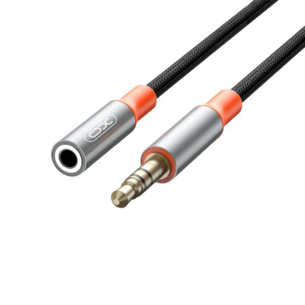 Cable Auxiliar 3.5Mm Macho A 3.5Mm Hembra Modelo Nb-R269A Xo Negro